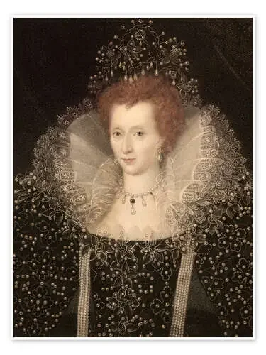 1570 Queen Elizabeth I of England and Ire Science Photo Library