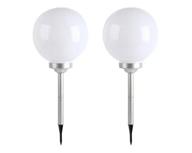 2 bolas solares para clavar en el suelo ∅30cm moony w30 | Brico Depôt Popolare