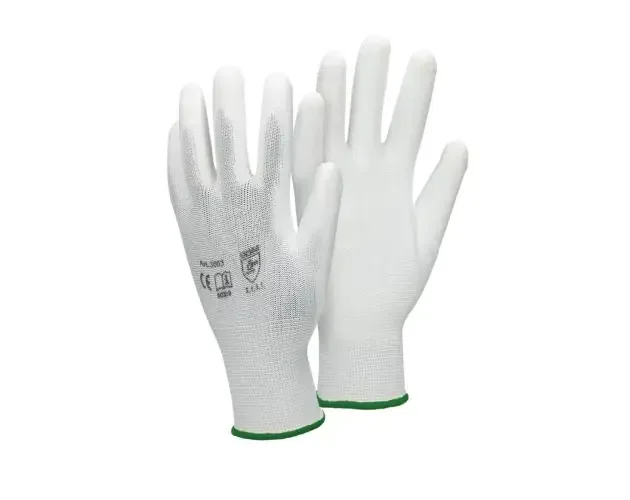 24x par guantes trabajo antideslizante revestimiento pu talla 11-xxl blanco | Brico Depôt All’Ingrosso
