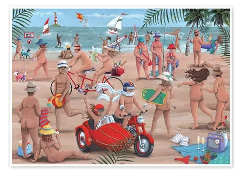 26294 The Nudist Beach de Peter Adderley MGL Licensing