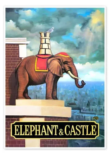 27104 Elephant Castle de Peter Green‘s Pub Signs Collection MGL Licensing