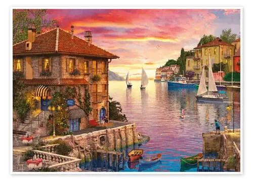 28393 The Mediterranean Harbour de Dominic Davison MGL Licensing