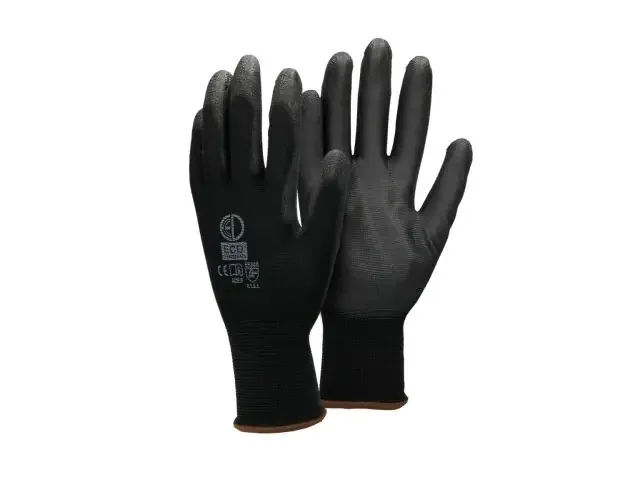 72x guantes trabajo revestimiento pu talla 9-l negro | Brico Depôt Spedizione Espresso