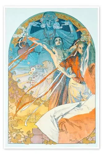 8th Sokol Festival de Alfons Mucha akg-images