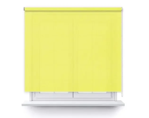A Buon Prezzo Estor enrollable translúcido amarillo 130x200cm. | Brico Depôt