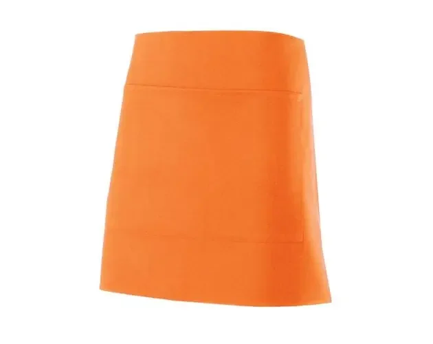 A Buon Prezzo Velilla delantal 100% poliéster corto u naranja | Brico Depôt