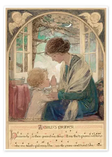 A Child‘s Prayer de Jessie Willcox Smith Master Collection