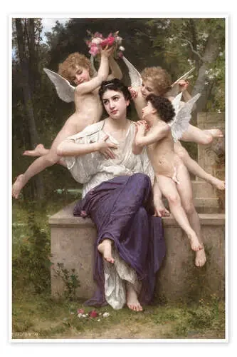 A Dream of Spring de William Adolphe Bouguereau Master Collection