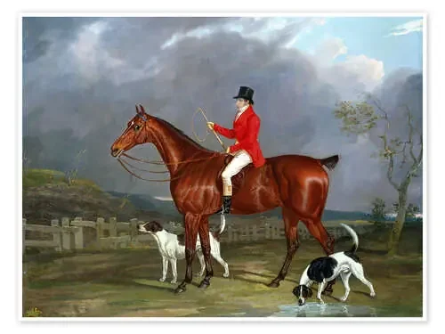 A Huntsman and Hounds, 1824 de David of York Dalby Bridgeman Images