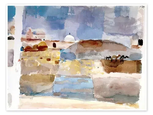 A las puertas de Kairouan de Paul Klee ARTOTHEK