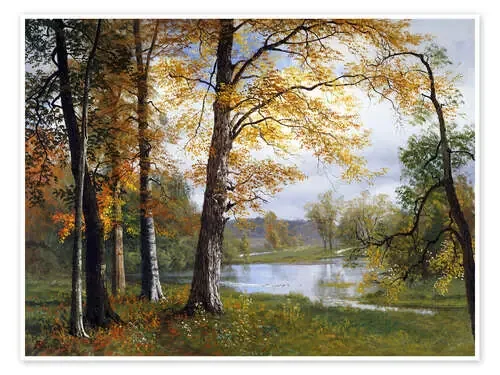 A Quiet Lake de Albert Bierstadt ARTOTHEK