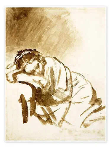 A young lady de Rembrandt van Rijn Bridgeman Images