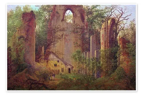 Abbey ruin Eldena de Caspar David Friedrich akg-images