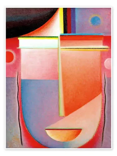 Abstract head Interior look de Alexej von Jawlensky akg-images