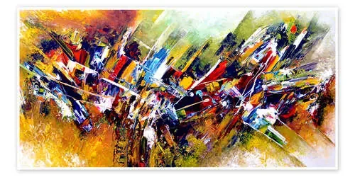 Abstract V de Theheartofart Gena