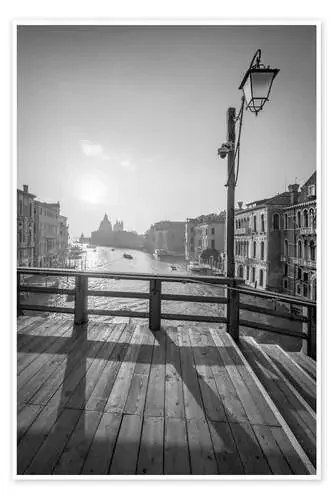 Accademia Bridge in Venedig de Jan Christopher Becke