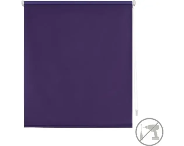 Acquista Ora Blindecor | estor enrollable easyfix opaco liso 62×180 violeta | Brico Depôt