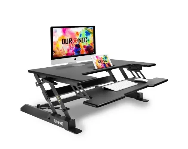 Acquista Ora Duronic dm05d1 bk escritorio stand ajustable 16-41cm – superficie 56x92cm | Brico Depôt