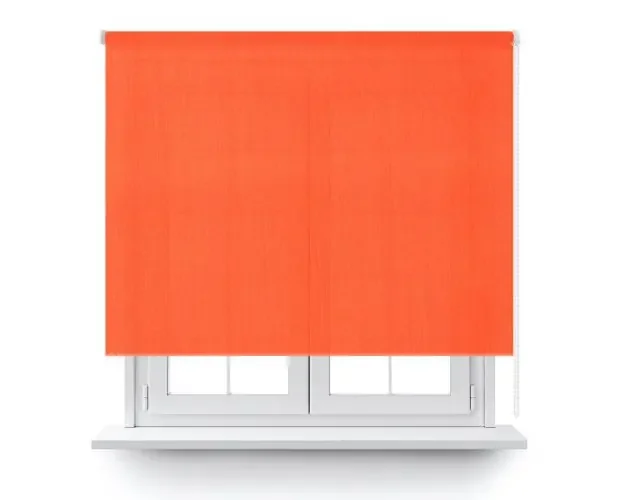Acquista Ora Estor enrollable translúcido naranja 130x200cm. | Brico Depôt