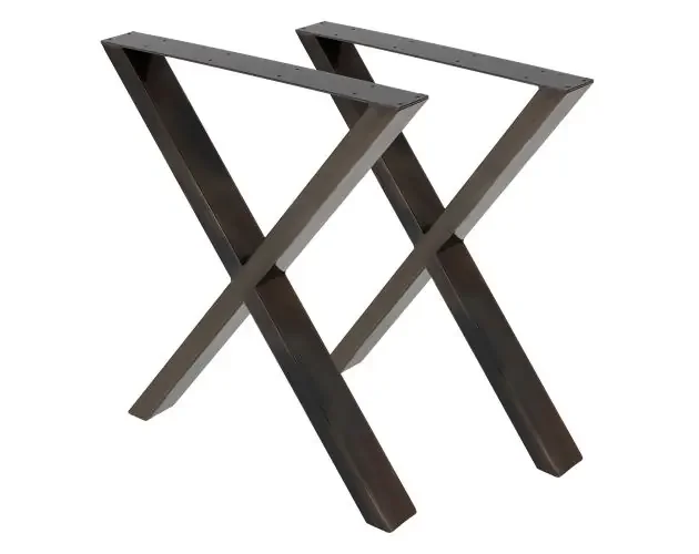 Acquista Ora Patas de mesa acero pies de escritorio marco soporte en x industrial | Brico Depôt