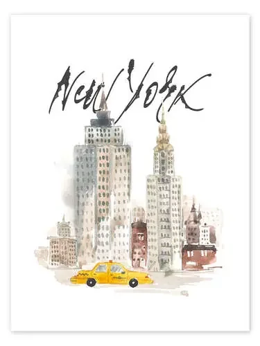 Acuarela de Nueva York Editors Choice