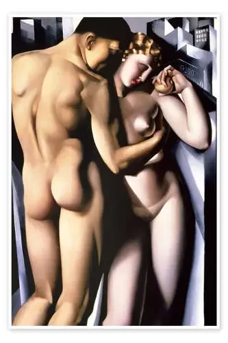 Adam y Eva de Tamara de Lempicka
