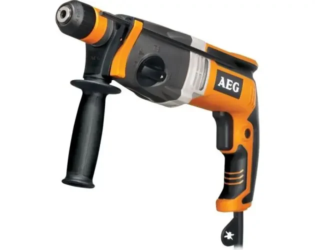 AEG – martillo cincelador sds+ 28 mm 1010 w, 2,8 julios epta, mango, tope, | Brico Depôt Top Qualità