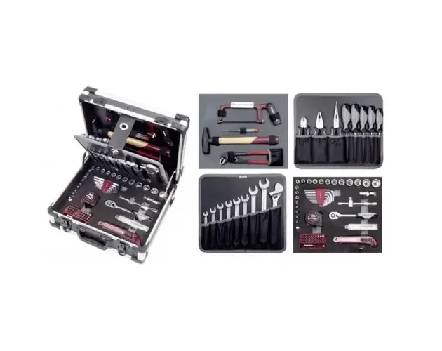 Affare Caja de herramientas – kraftwerk – b143 – 102 piezas – 1/4y 3/8- plásti | Brico Depôt