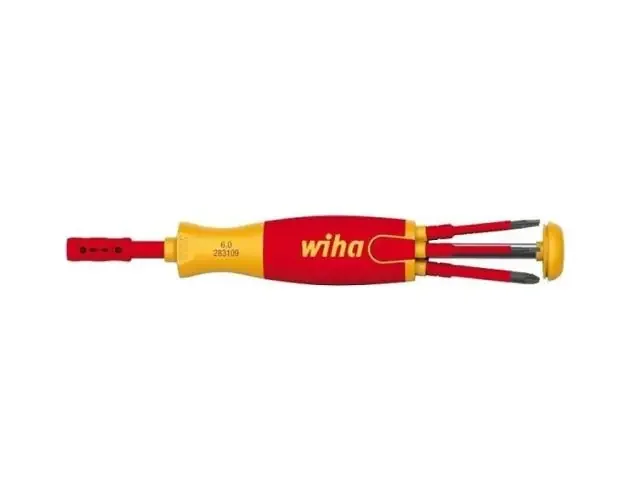 Affare Destornillador lift-up wiha aislado 1000v + 6 puntas de 70 mm integradas – | Brico Depôt