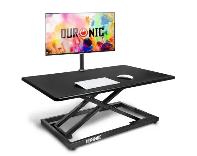 Affare Duronic dm05d10 bk escritorio ergonómico – elevador 80x51cm | Brico Depôt
