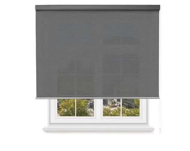 Affare Estor enrollable screen apertura 5% (150x200cm,negro)-home mercury | Brico Depôt