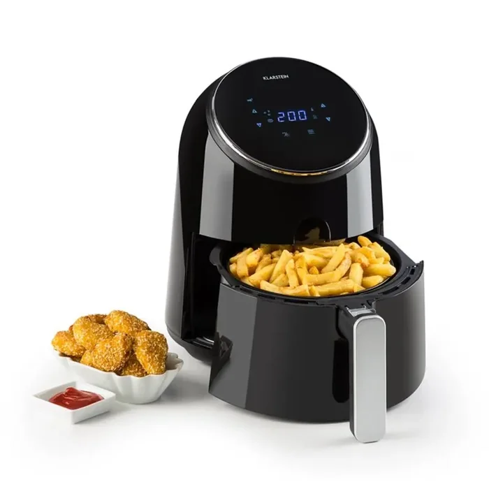 Affare Klarstein AirVital Freidora sin aceite 1300W 2,5L Recubrimiento CeraPlus Táctil negra