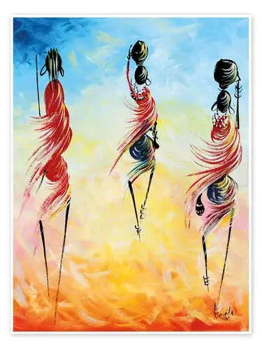 African everyday de Nangida Tanzania Art & Licensing