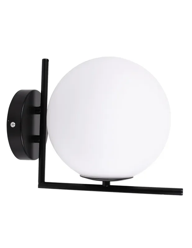 Aimee Aplique de Pared Negro