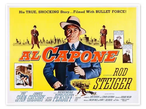 AL CAPONE, Rod Steiger Everett Collection
