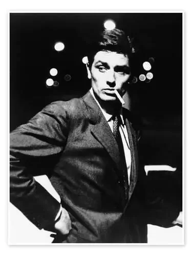 Alain Delon en El eclipse Everett Collection