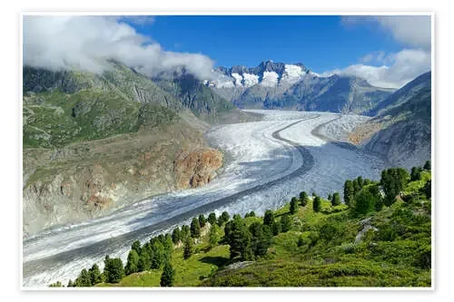 Aletsch Glacier de Huwiler Science Photo Library