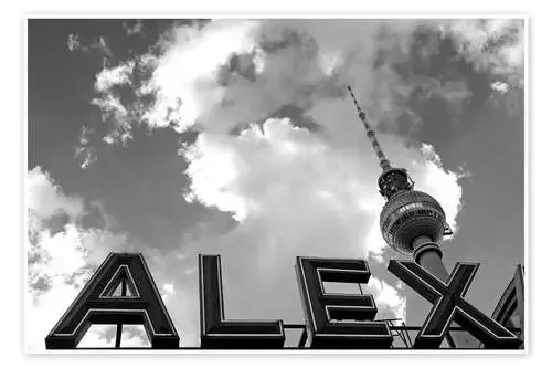 Alexanderplatz Berlin monochrome de Filtergrafia