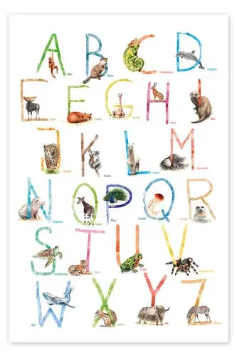 Alfabeto de los animales (alemán) de Nadine Conrad
