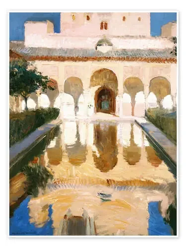 Alhambra, Salón de Embajadores de Joaquín Sorolla y Bastida Master Collection