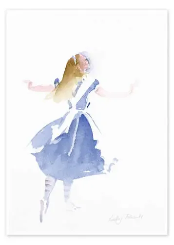 Alice in Wonderland de Lesley Fotherby Bridgeman Images