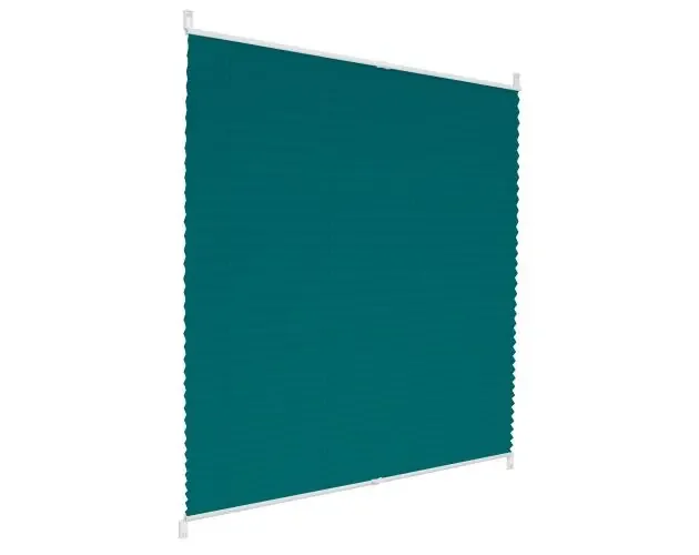 All’Ingrosso Cortina plisada petróleo para ventanas 50×150 cm azul ecd germany | Brico Depôt