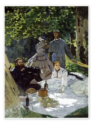 Almuerzo sobre la hierba de Claude Monet Master Collection