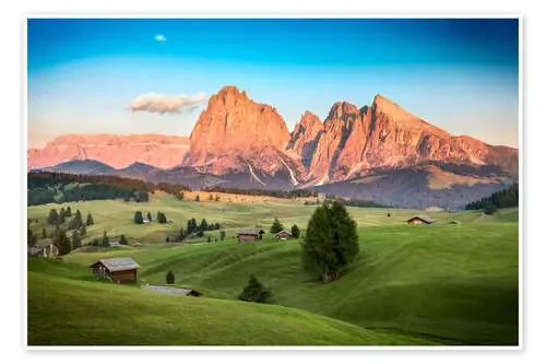 Alpe de Siusi, Tirol del Sur de Frank Fischbach