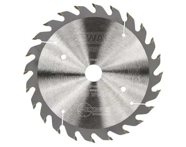 Alta Qualità Dewalt dt4026-qz – hoja para sierra circular portátil 165x20mm 24d | Brico Depôt
