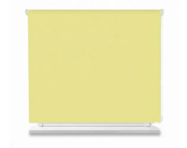 Alta Qualità Estor enrollable opaco amarillo 90x250cm. | Brico Depôt