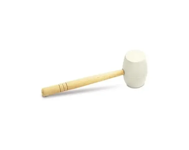 Alta Qualità Mazo de goma rubi – blanco – 500 gr | Brico Depôt