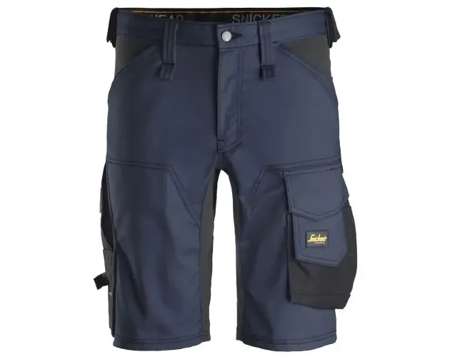 Alta Qualità Snickers workwear-61439504044-pantalones cortos elásticos allroundwork | Brico Depôt