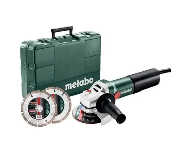 Amoladora metabo 125mm 1400w weq 1400-125 set – 600347510 | Brico Depôt Di Marca