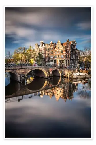 Amsterdam during morning light de Dennis Fischer